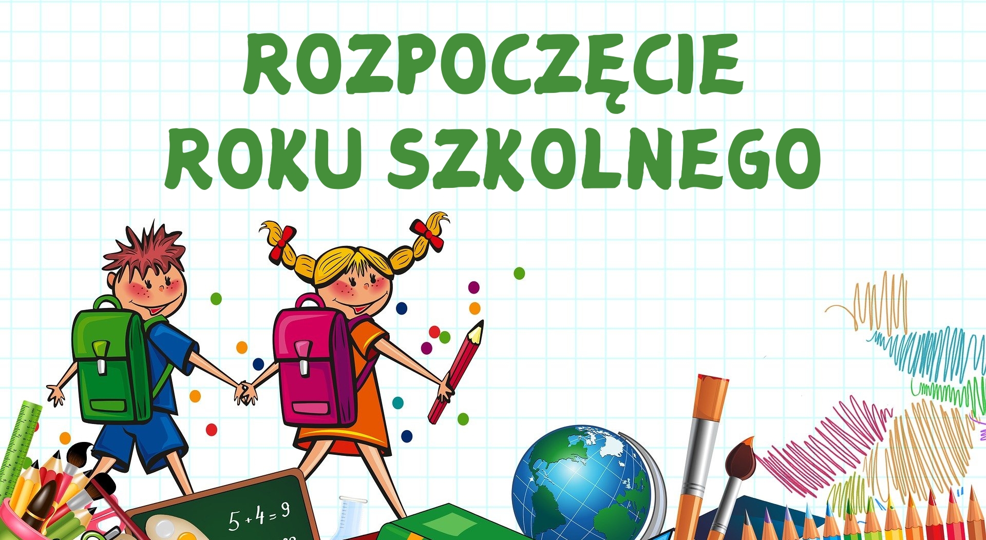 Rozpoczęcie roku szkolnego - obrazek nagłówkowy