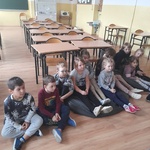 Spotkanie dzieci z przedszkola z wirtualnym laboratorium Empiriusz