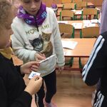 Uczniowie biorący udział w programie - podczas zajęć
