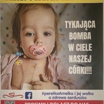 Plakat informacyjny o Amelce