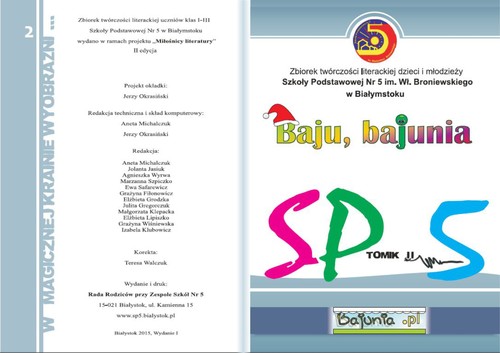 Publikacja szkolna - Baju, bajunia