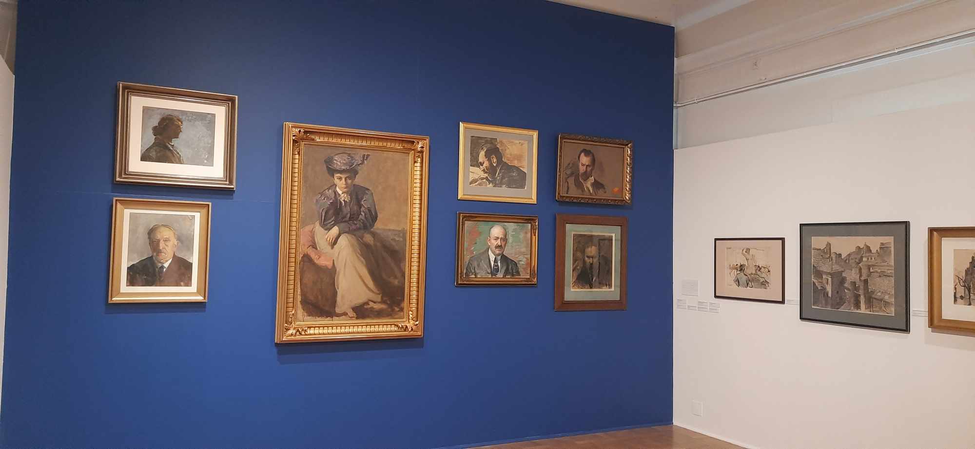 Prezentacja obrazów L. Wyczółkowskiego w muzeum