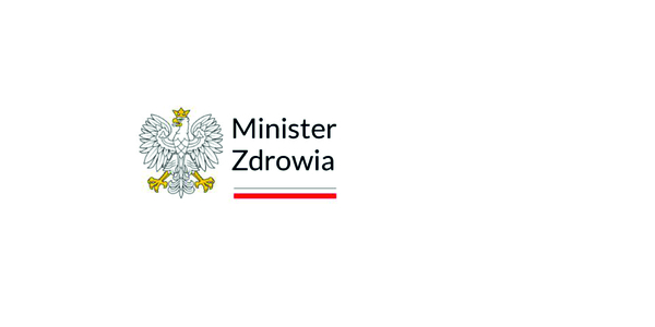 Minister Zdrowia - logo z orzełkiem