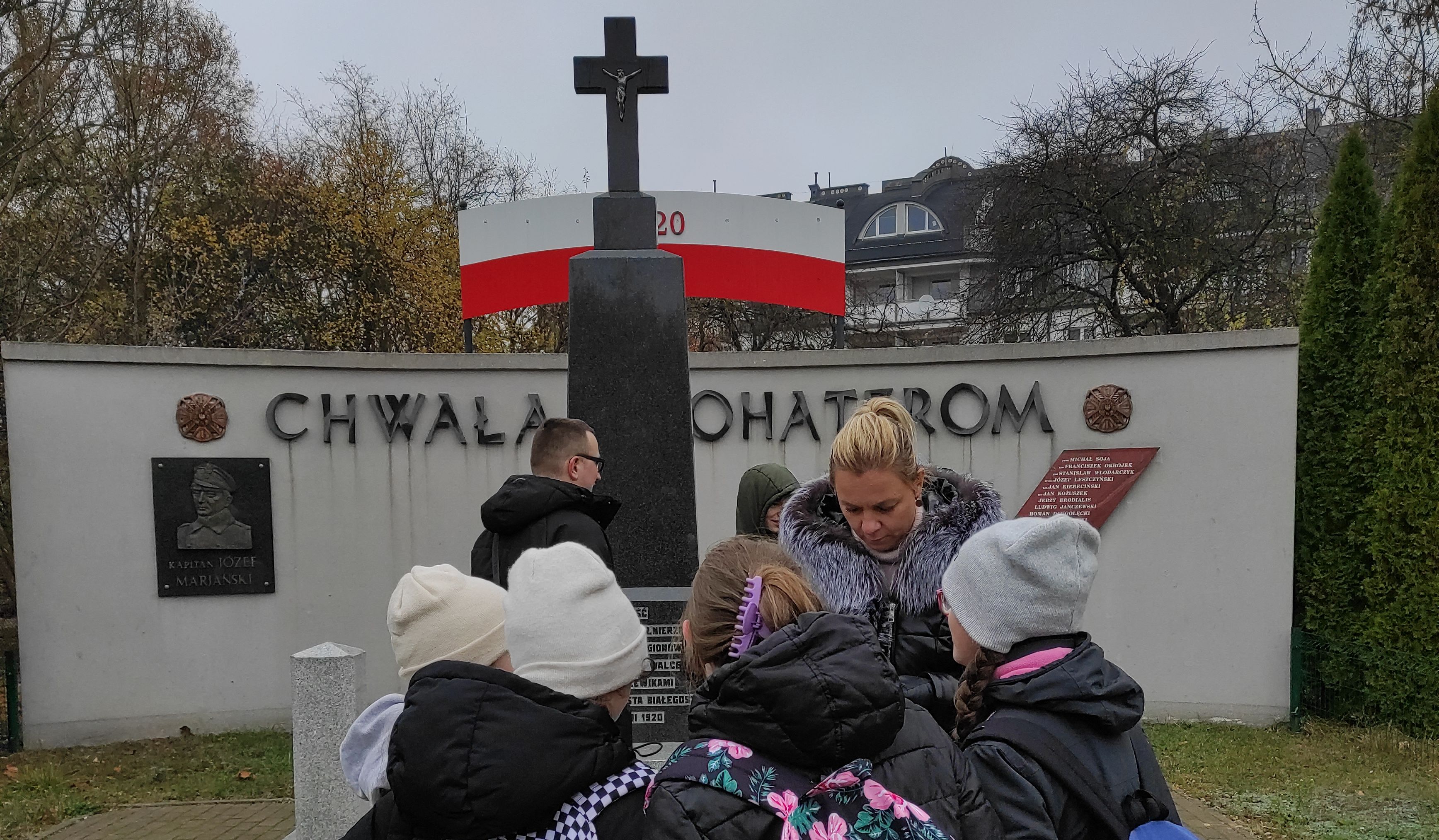 Pomnik 1. Pułku Piechoty Legionów w Białymstoku przy ul. Zwycięstwa 18
