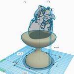 Projekt Arseniego podstawki pod model serca