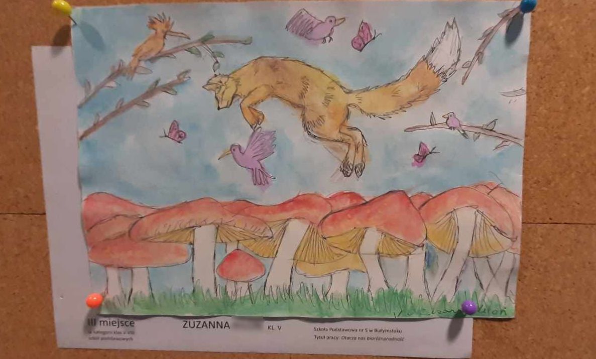 Praca plastyczna Zuzi