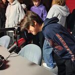 Uczniowie w radiu Jard