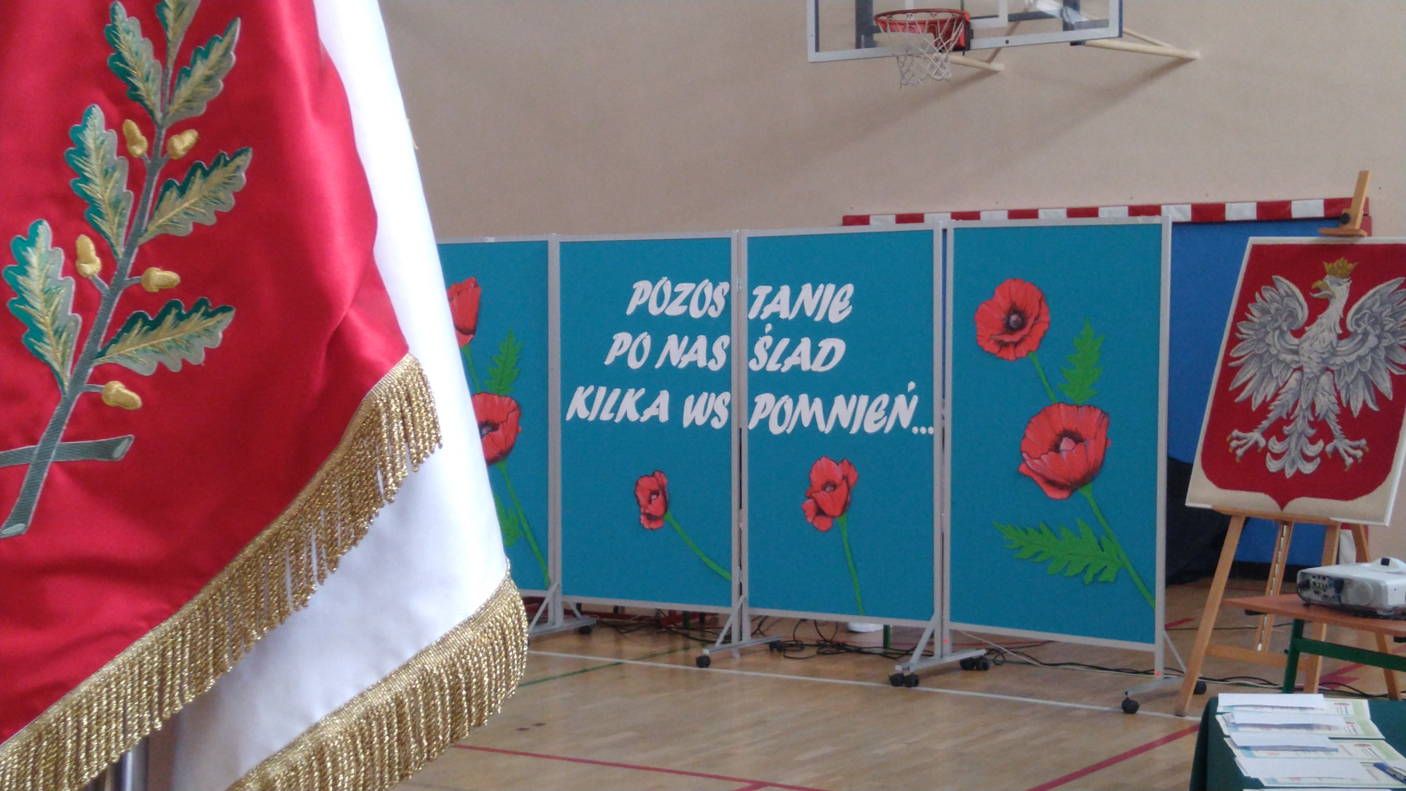 Zakończenie roku na sali gimnastycznej