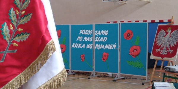 Zakończenie roku na sali gimnastycznej