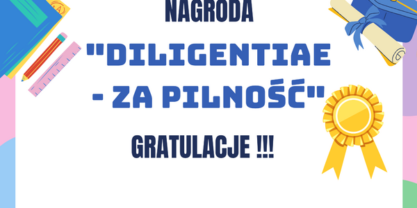 Wręczenie medali Diligentiae - za pilność