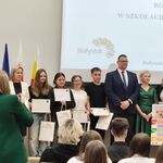 Zdjęcie z gali wręczenia certyfikatów