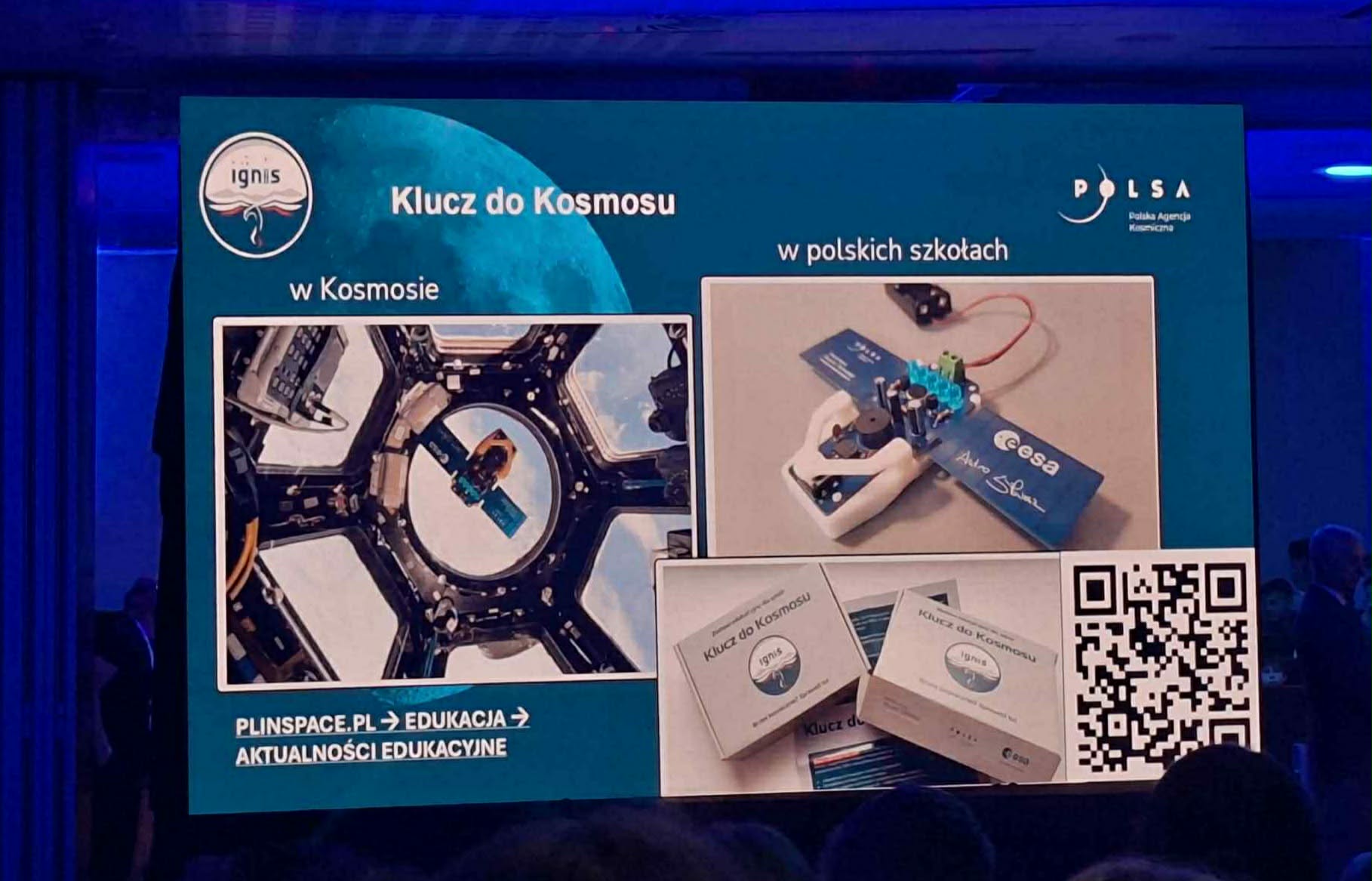 Plakat "Klucz do kosmosu"