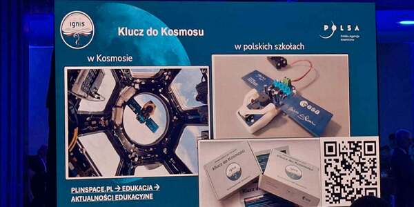Plakat "Klucz do kosmosu"