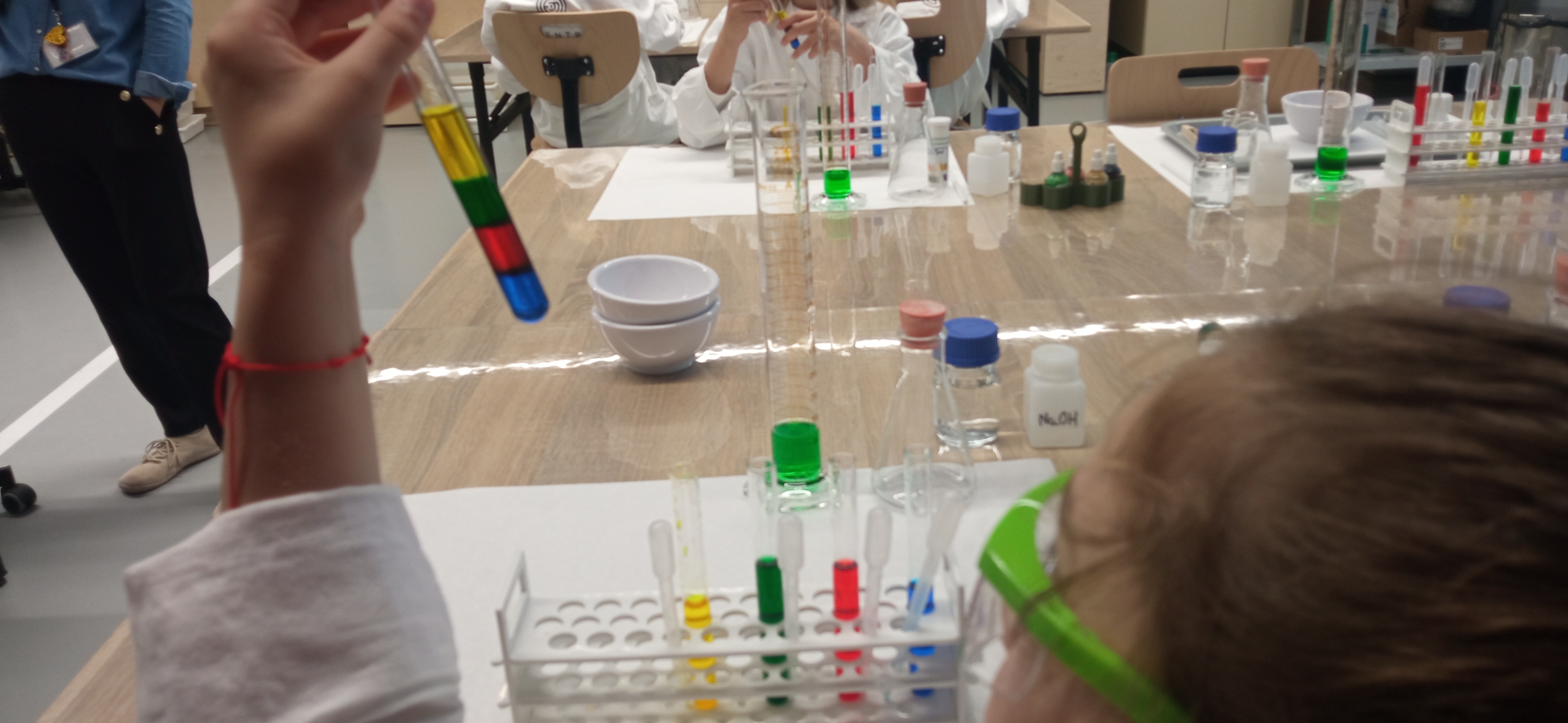W laboratorium